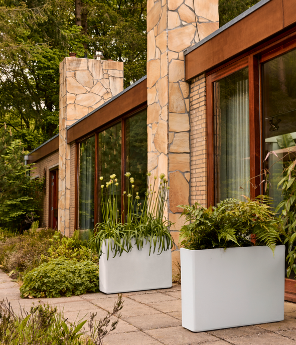 june brick divider 80cm blanc lin